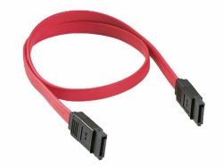 Cables Direct 0.45 m, SATA/SATA, M/M SATA καλώδιο 0,45 m Μαύρος [Μαύρο], Κόκκινο 
