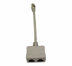 Cables Direct RJ-MOD διαχωριστής καλωδίου ή συμπλέκτης Συνδυαστής καλωδίων Γκρι 