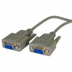 Cables Direct 5m D9/D9 σειριακό καλώδιο Γκρι D9 FM 