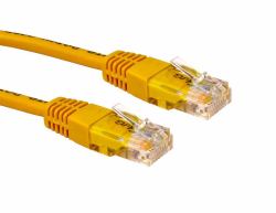 Cables Direct 4m Cat5e καλώδιο δικτύωσης Κίτρινο U/UTP [UTP] 