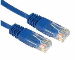 Cables Direct Cat5e, 6m καλώδιο δικτύωσης Μπλε U/UTP [UTP] 