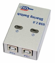 Cables Direct USB-022 εναλλαγέας [switches] εκτυπωτή Καλωδιωμένος [Ενσύρματος] 