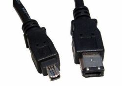 Cables Direct USB-145 καλώδιο firewire 5 m 6-p 4-p Μαύρος [Μαύρο] 