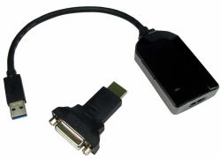 Cables Direct USB 3.0 to HDMI κάρτα γραφικών USB 2048 x 1152 εικονοστοιχεία Μαύρος [Μαύρο] 