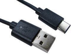 Cables Direct USB3C-941-3M καλώδιο USB USB 2.0 USB C USB A 0,48 Gbit/s Μαύρος [Μαύρο] 