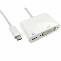 Cables Direct USB3C-DVICAB-WPD κάρτα γραφικών USB Λευκός [Άσπρος] 