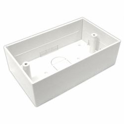 Cables Direct CDL 45mm Deep Double Back Box v2