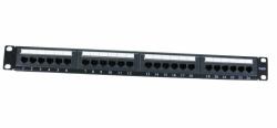 Cables Direct 24 Port Cat6 Patch Panel 1U 