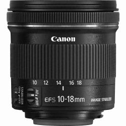 Canon EF-S 10-18mm f/4.5-5.6 IS STM SLR Ευρυγώνιος φακός Μαύρος [Μαύρο] 