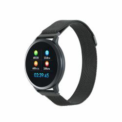 Canyon CNS-SW71BB Smartwatch & Αθλητικό Ρολόι 3,1 cm [1.22"] 42 mm 240 x 240 εικονοστοιχεία Οθόνη αφής Μαύρος [Μαύρο] 