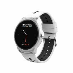 Canyon Oregano 3,3 cm [1.3"] IPS 44 mm 240 x 240 εικονοστοιχεία Οθόνη αφής Μαύρος [Μαύρο], Άργυρος, Λευκός [Άσπρος] 