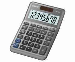 Casio MS-80F αριθμομηχανή Επιφάνεια Εργασίας Βασική αριθμομηχανή Γκρι 