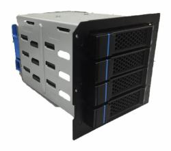 Chenbro 384-10501-2101A0 drive bay πίνακας 8,89 cm [3.5"] Πλαίσιο δίσκου αποθήκευσης Μαύρος [Μαύρο] 