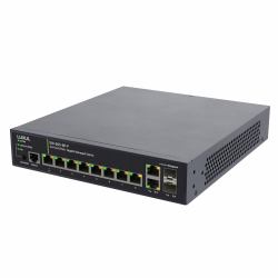 Chief Luxul SW-505-8P-F-E μεταγωγέας δικτύου Διαχειρίσιμος L2/L3 Gigabit Ethernet [10/100/1000] PoE τροφοδοτικού Μαύρος [Μαύρο] 