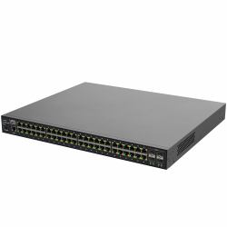 Chief Luxul SW-515-48P-F-U μεταγωγέας δικτύου Διαχειρίσιμος L2/L3 Gigabit Ethernet [10/100/1000] PoE τροφοδοτικού Μαύρος [Μαύρο] 