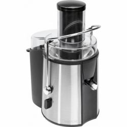 Clatronic AE 3532 Φυγοκεντρικός αποχυμωτής 1000 W Μαύρος [Μαύρο], Ανοξείδωτο ατσάλι 