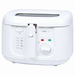 Clatronic FR 3771 Μονός 2,5 L 1800 W Βαθύ τηγάνι Λευκός [Άσπρος] 