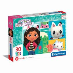 Clementoni Supercolor Gabby’s Dollhouse Παζλ 30 τεμάχια Κινούμενα σχέδια 