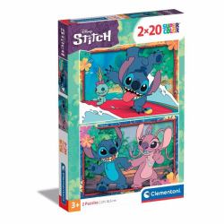 Clementoni Supercolor Disney Stitch Παζλ 20 τεμάχια Κινούμενα σχέδια 