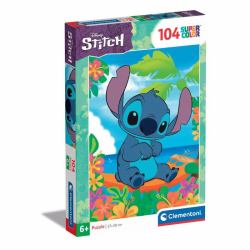 Clementoni Supercolor Stitch Παζλ 104 τεμάχια Κινούμενα σχέδια 