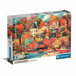Clementoni High Quality Collection Good Times Harbor Παζλ 1500 τεμάχια Καλλιτεχνικά 