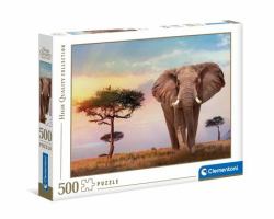 Clementoni African Sunset Παζλ 500 τεμάχια Ζώα 