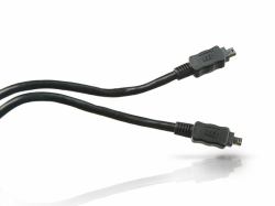 Conceptronic FireWire Cable 4-p 1.8m 1,8 m Μαύρος [Μαύρο] 