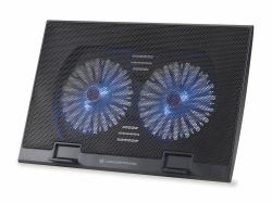 Conceptronic THANA02B μαξιλάρι ψύξης φορητού υπολογιστή 43,2 cm [17"] Μαύρος [Μαύρο] 