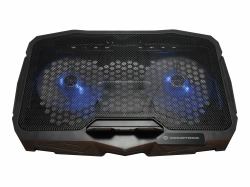 Conceptronic THANA07B μαξιλάρι ψύξης φορητού υπολογιστή 43,2 cm [17"] Μαύρος [Μαύρο] 