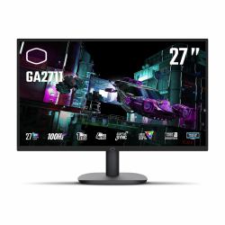 Cooler Master Gaming GA2711 επίπεδη οθόνη 68,6 cm [27"] 2560 x 1440 εικονοστοιχεία Quad HD LCD Μαύρος [Μαύρο] 