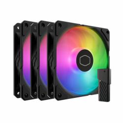 Cooler Master SickleFlow Edge 120 ARGB 3-Pack Fan Kit Θήκη υπολογιστή Ανεμιστήρας 12 cm Μαύρος [Μαύρο] 1 τεμάχια 