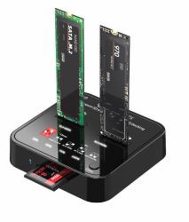 CoreParts MS-CLONER-M2-SD αντιγραφέας πολυμέσων Μαύρος [Μαύρο] 