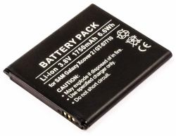 CoreParts MSPP2924 ανταλλακτικό κινητού τηλεφώνου Μπαταρία Μαύρος [Μαύρο] 