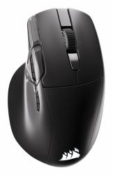Corsair NIGHTSWORD v2 ποντίκι Παιχνίδι Δεξιού χεριού RF Wireless + Bluetooth + USB Type-C Οπτικός 33000 DPI 