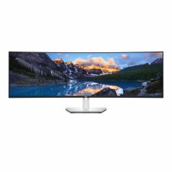 DELL UltraSharp U4924DW επίπεδη οθόνη 124,5 cm [49"] 5120 x 1440 εικονοστοιχεία 5K Ultra HD LCD Μαύρος [Μαύρο], Άργυρος 