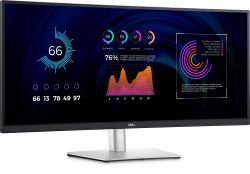DELL P Series P3424WE επίπεδη οθόνη 86,7 cm [34.1"] 3440 x 1440 εικονοστοιχεία 4K Ultra HD LCD Μαύρος [Μαύρο] 