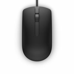 DELL MS116 ποντίκι Γραφείο Αμφιδέξιος USB Τύπου-A Οπτικός 1000 DPI 
