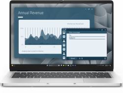 DELL Pro 14 PC14255 Copilot+ PC AMD Ryzen AI 7 350 Laptop 35,6 cm [14"] Full HD+ 16 GB DDR5-SDRAM 1 TB SSD Wi-Fi 6E [802.11ax] Windows 11 Pro Γερμανικός Λευκόχρυσος [Πλατινένιος]  - Γερμανική έκδοση