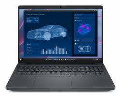 DELL Pro Max 16 MC16255 Copilot+ PC AMD Ryzen AI 7 PRO PRO 350 Φορητός σταθμός εργασίας 40,6 cm [16"] Full HD+ 32 GB LPDDR5x-SDRAM 512 GB SSD NVIDIA RTX PRO 500 Blackwell Wi-Fi 7 [802.11be] Windows 11 Pro Γερμανικός Μαύρος [Μαύρο]  - Γερμανική έκδοση
