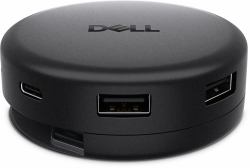 DELL DA326 Καλωδιωμένος [Ενσύρματος] USB 3.2 Gen 1 [3.1 Gen 1] Type-C Μαύρος [Μαύρο] 