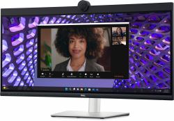 DELL P Series P3424WEB επίπεδη οθόνη 86,7 cm [34.1"] 3440 x 1440 εικονοστοιχεία 4K Ultra HD LCD Μαύρος [Μαύρο] 