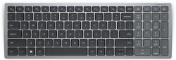 DELL KB740 πληκτρολόγιο Γραφείο RF Wireless + Bluetooth QWERTY Αγγλικά Ηνωμένου Βασιλείου Γκρι, Μαύρος [Μαύρο]  - Έκδοση UK