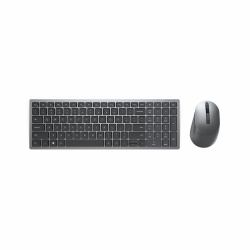 DELL KM7120W πληκτρολόγιο Συμπεριλαμβάνεται ποντίκι Γραφείο RF Wireless + Bluetooth QWERTY Αγγλικά Ηνωμένου Βασιλείου Γκρι, Τιτάνιο  - Έκδοση UK