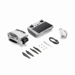 DJI Mini 3 [RC] 4 ρότορες Μίνι-drone 48 MP 3840 x 2160 εικονοστοιχεία 2453 mAh Γκρι, Λευκός [Άσπρος] 