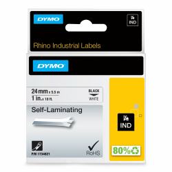 DYMO 24mm RHINO Self-Laminating Vinyl tape ταινία κατασκευής ετικετών 
