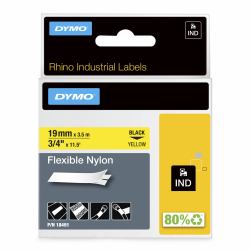 DYMO 18491 ταινία κατασκευής ετικετών Μαύρο σε κίτρινο 
