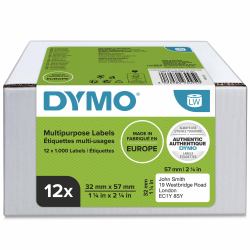 DYMO LW - Multi-Purpose Labels - 32 x 57 mm - 2093095 Λευκός [Άσπρος] Αυτοκόλλητη ετικέτα εκτυπωτή 