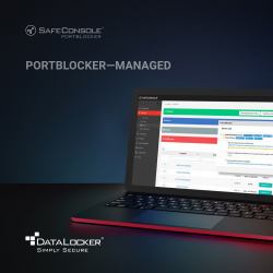 DataLocker SafeConsole PortBlocker Managed USB DLP Renewal 1 Year 1 άδεια[ες] 1 έτος[η] 