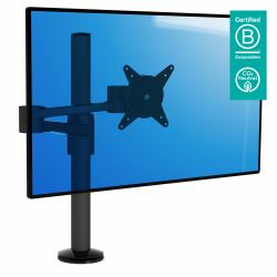 Dataflex Viewlite 61 cm [24"] Γραφείο Μαύρος [Μαύρο] 