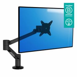 Dataflex Viewlite 85,1 cm [33.5"] Γραφείο Μαύρος [Μαύρο] 
